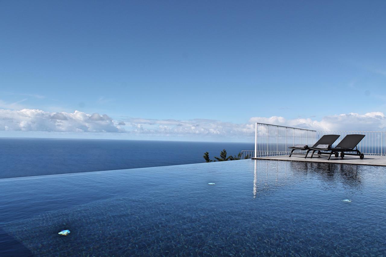 Вилла Ourmadeira - Cliffscape, Panoramic Seaviews Estreito Da Calheta Экстерьер фото